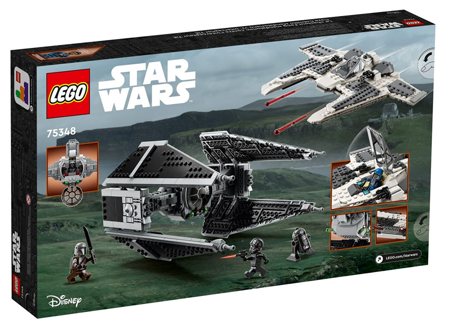 Tie fighter on sale lego set